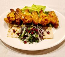 Шашлык из куриных крылышек