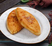 Мчади с имеретинским сыром