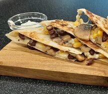 Кесадилья мачо Вегетарианский