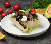 Салат Корида с говядиной