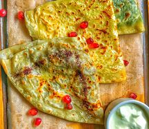 Кутаб с сыром