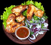 Шашлык из куриных крылышек