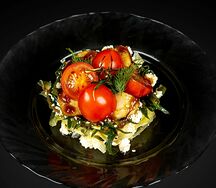 Салат с курочкой и моцареллой