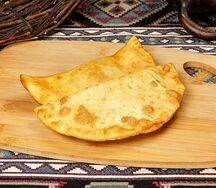 Чебуреки с грибами и сыром