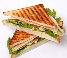 Сендвич с курицей