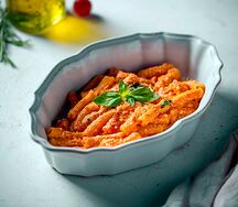 Казаречче с сыром фета