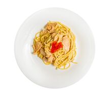 Паста с лососем