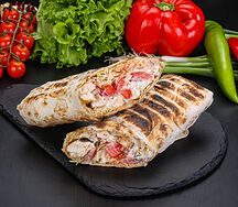 Классическая шаурма на углях
