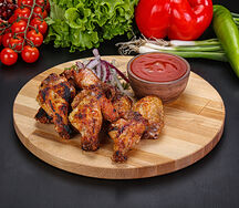 Шашлык из куриных крыльев