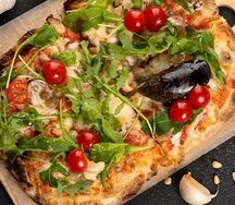 Пицца римская Scrocchiarella Дары Моря