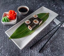 Маки постные с грибами