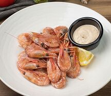 Креветки отварные к пиву