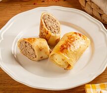 Блинчики с мясом