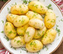 Картофель отварной
