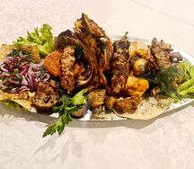 Ассорти из шашлыков по-хански