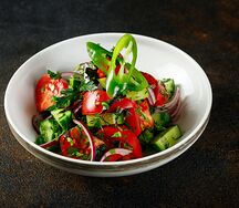 Овощной салат по-грузински