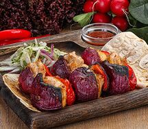 Шиш таук из курицы на мангале