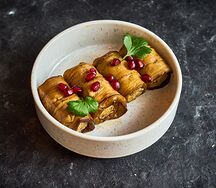 Баклажаны с орехами