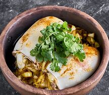Фаршированный кальмар
