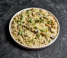 Ризони с курицей и грибами