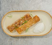 Блины с мясом