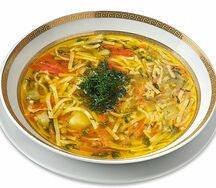 Куриный суп с лапшой