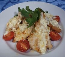 Спагетти с куриной грудкой