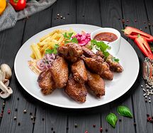 Крылышки жареные