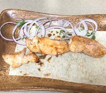 Шашлык из филе куриной грудки