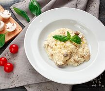 Ризотто с белыми грибами