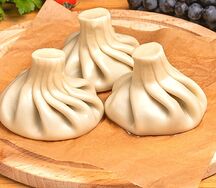 Хинкали с телятиной и свининой