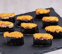 Запеченный гункан сет