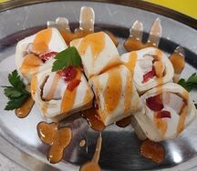 Ролл с курицей