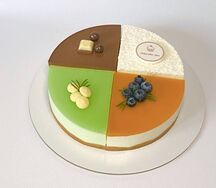 Замороженный Набор муссовых чизкейков Экзотика