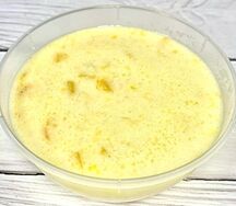 Каша пшенная молочная с тыквой
