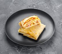 Блинчики с ветчиной и сыром