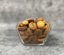 Печенье песочное с клюквой