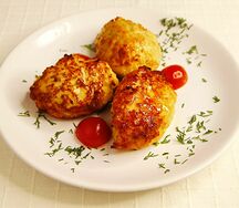Оладьи куриные