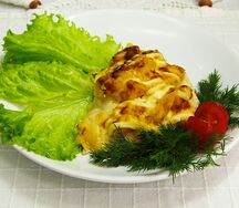 Курица с ананасом