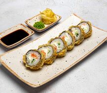 Сяке темпура ролл