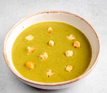 Крем-суп из спаржи с брокколи