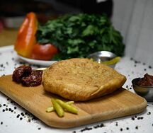 Беляш с говядиной халяль жареный