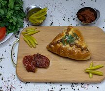 Самса слоеная с курицей