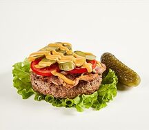 Бургер Дорки порки в листьях