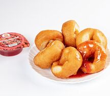 Пончики с земляникой