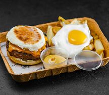 Meatbox №1 Мясной сэндвич с мраморной говядиной