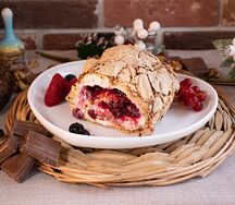Меренговый рулет