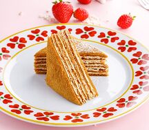 Медовик с гречишным медом