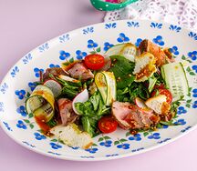 Салат с ростбифом