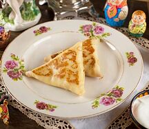 Блинчики с яблоком